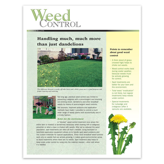 #252 - Weed Control Bulletin