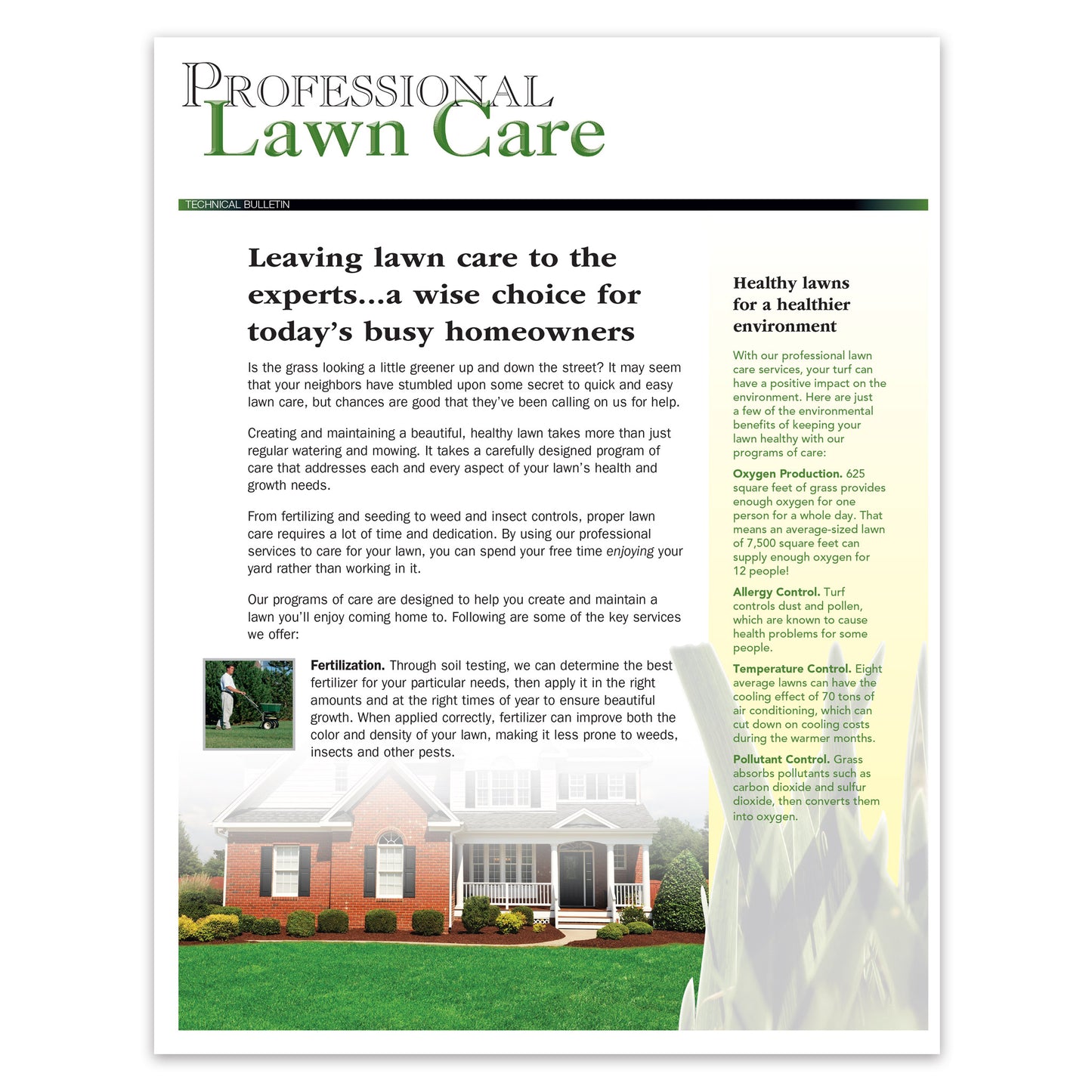 #259 - Professional Lawn Care Bulletin
