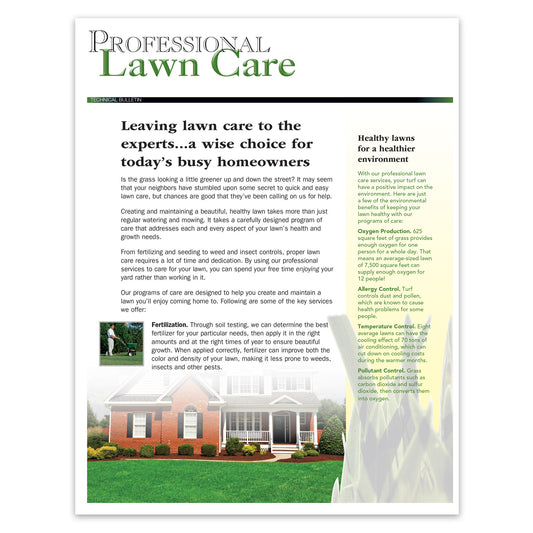 #259 - Professional Lawn Care Bulletin