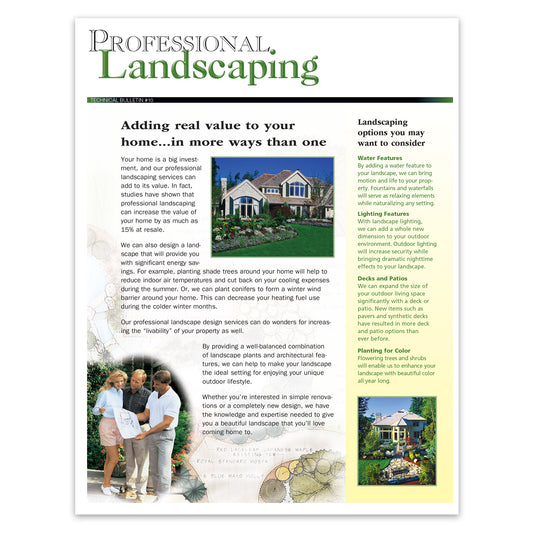 #260 - Professional Landscaping Bulletin