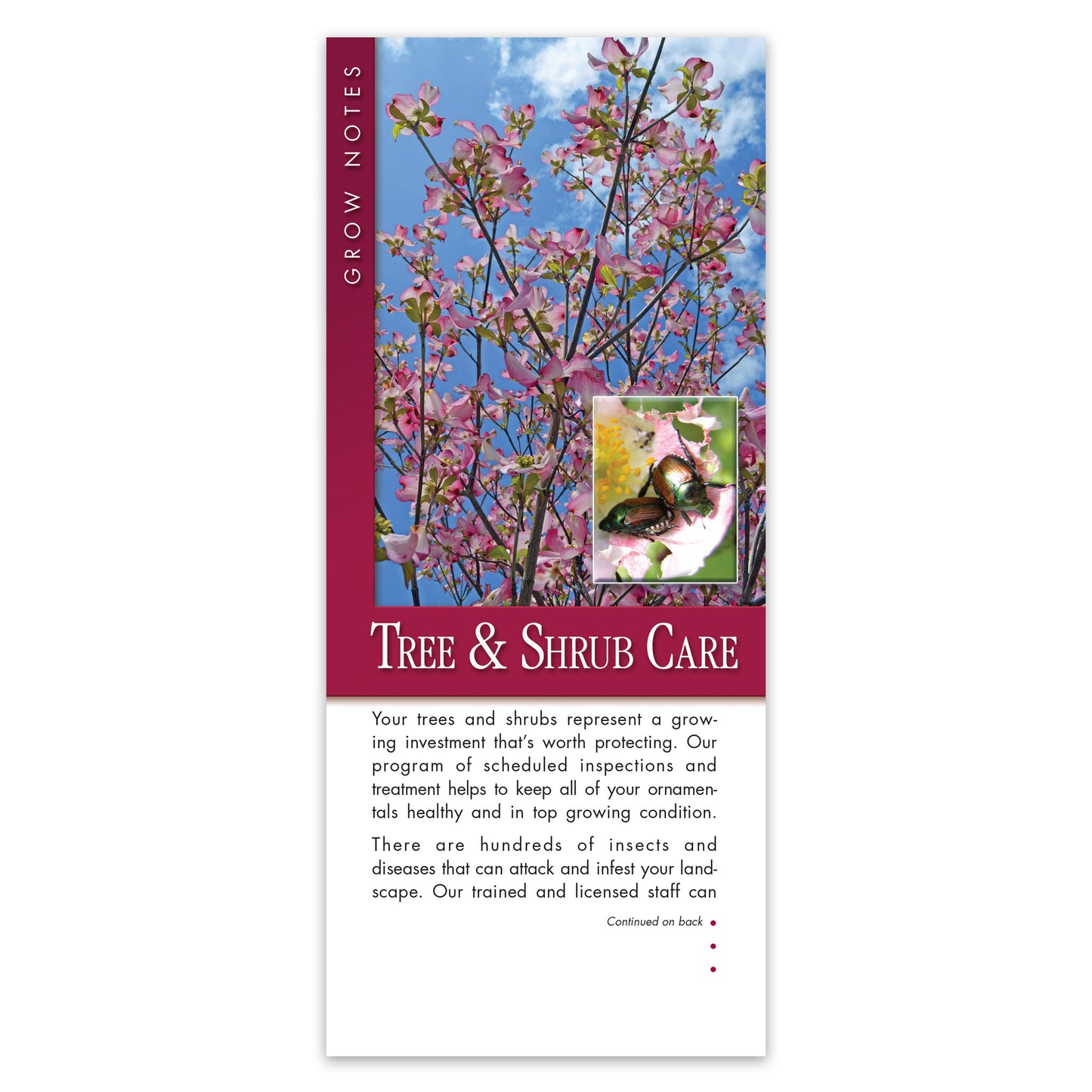 #304 - Tree and Shrub Care Grow Note