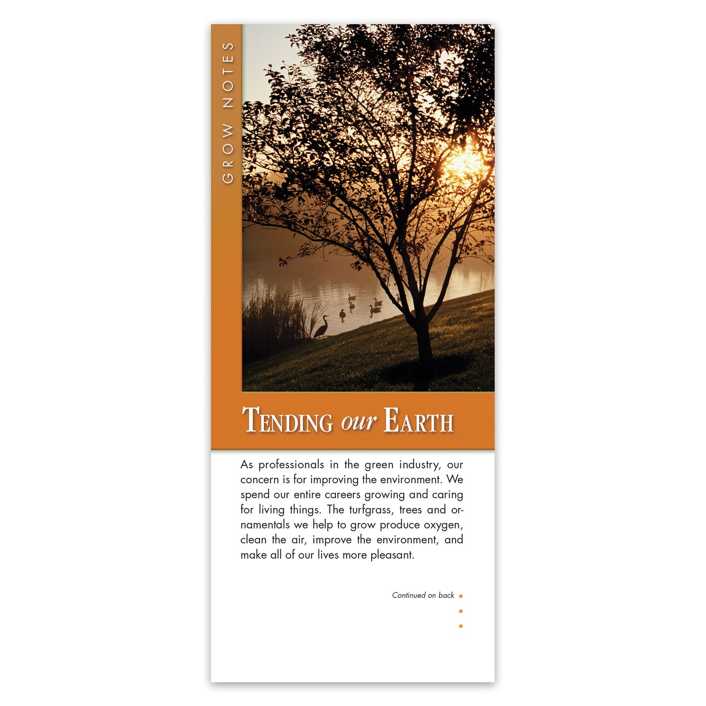 #311 - Tending Our Earth Grow Note