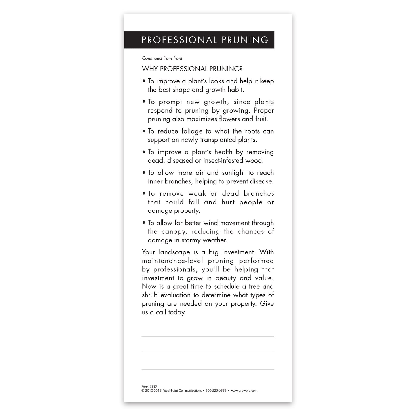 #337 - Professional Pruning Grow Note