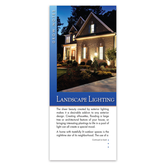 #340 - Landscape Lighting Grow Note