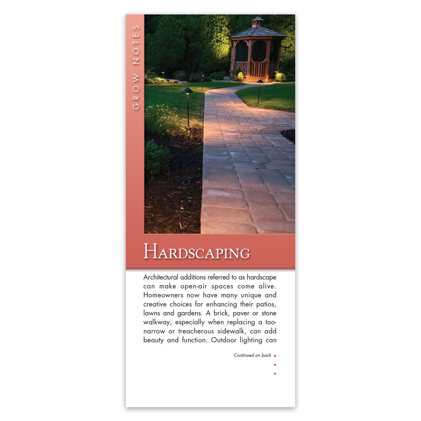 #342 - Hardscaping Grow Note