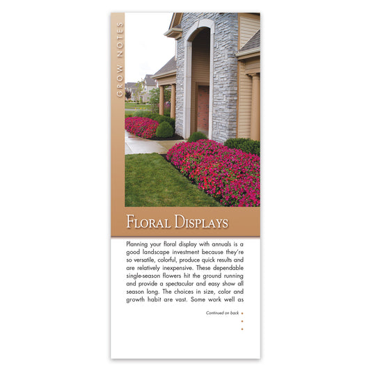 #344 - Floral Displays Grow Note