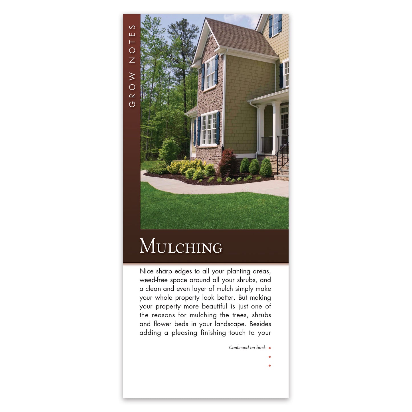 #345 - Mulching Grow Note